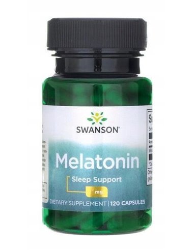 Melatonina 1 mg, 120 kapsułek