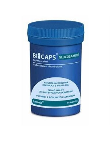Bicaps Glukozamina + chondroityna, 60 kapsułek