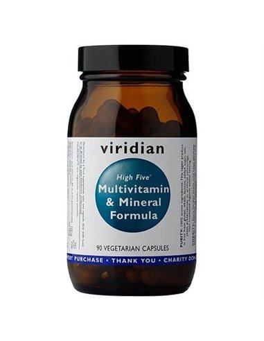 Multiwitaminy i minerały, formuła High Five, Viridian