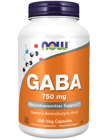 GABA 750 mg, 100 kapsułek