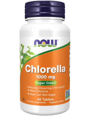 Chlorella 1000mg, 60 tabletek