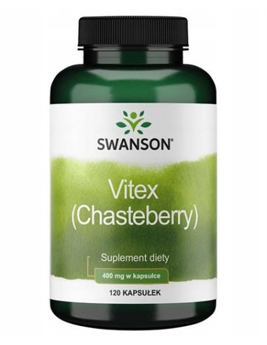 Vitex (Chasteberry) 400mg, 120 kapsułek