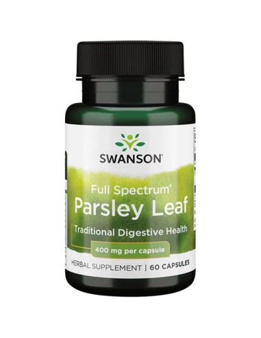 Parsley Leaf (Liście pietruszki) 400mg, 60 kapsułek
